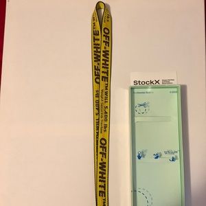 Off White Industrial Lanyard. StockX Authenticated.